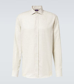 Checked cotton shirt