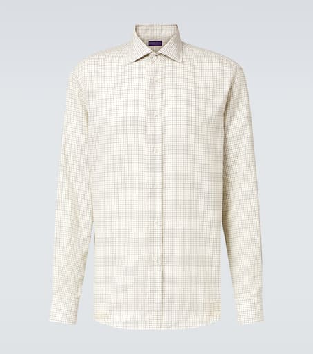 Checked cotton shirt