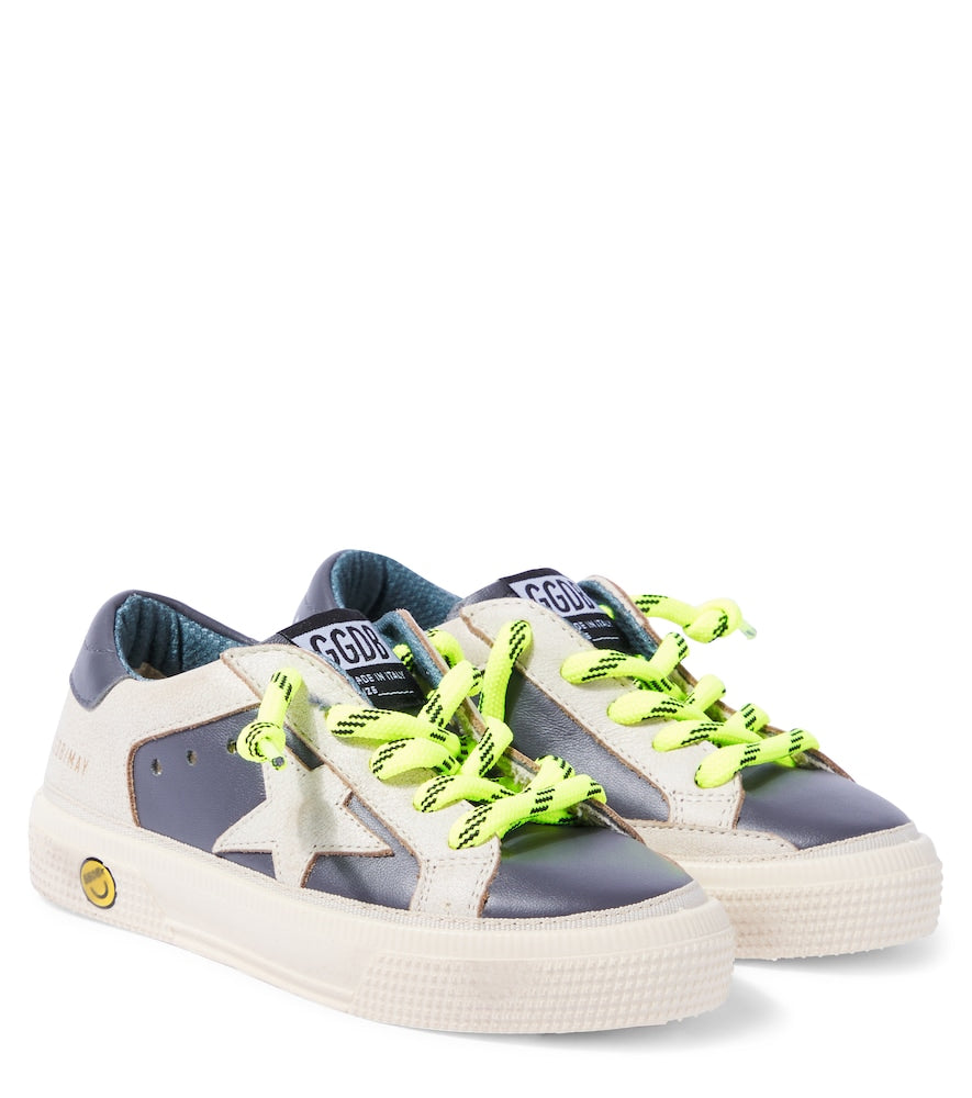 May leather sneakers