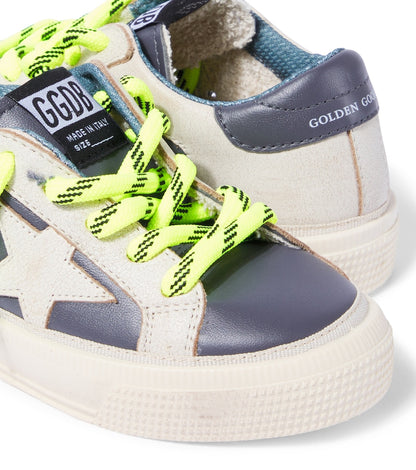 May leather sneakers
