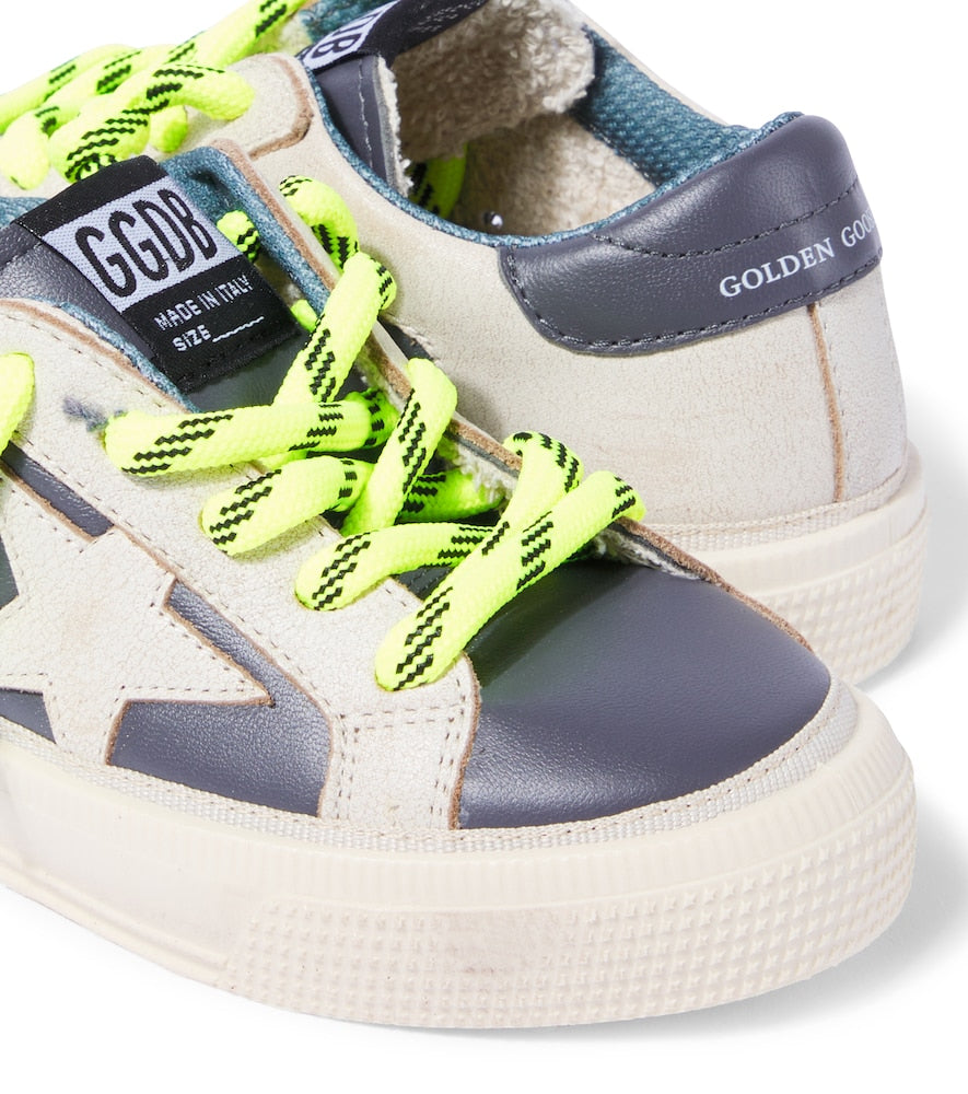 May leather sneakers
