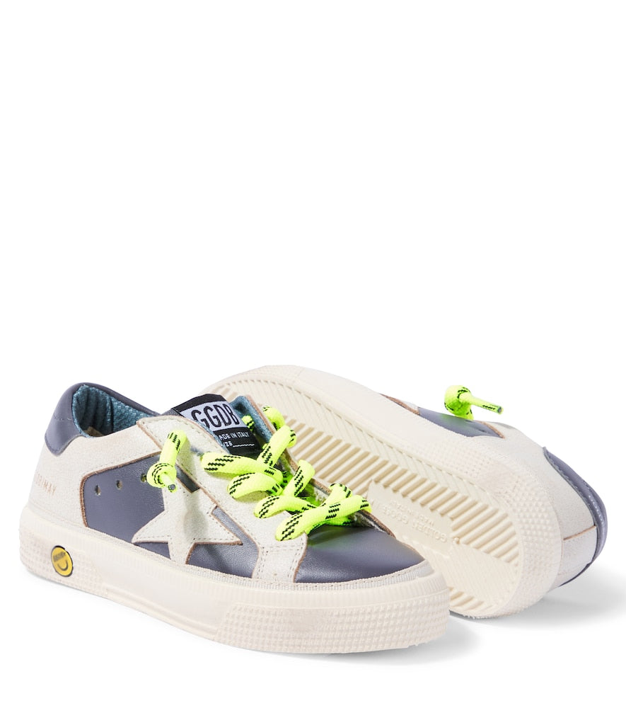 May leather sneakers