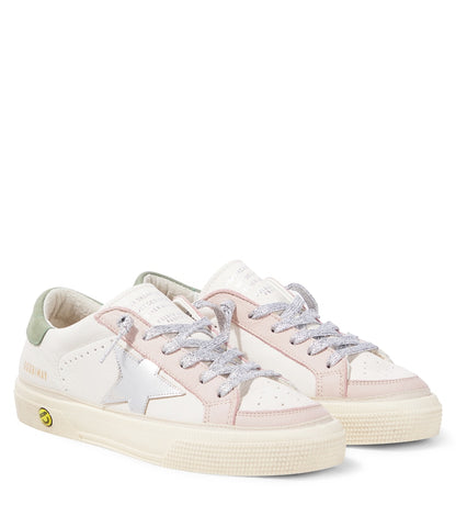 May leather sneakers