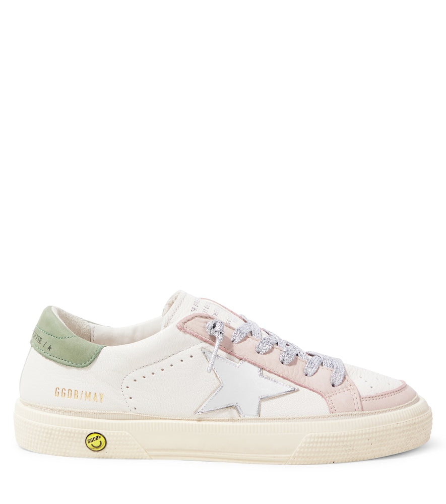 May leather sneakers