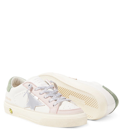 May leather sneakers