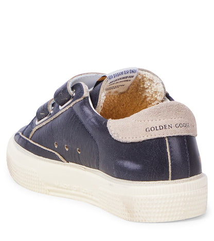 May School leather sneakers