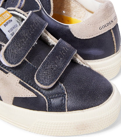May School leather sneakers