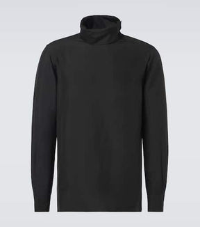 Silk turtleneck sweater