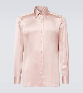 Silk charmeuse shirt