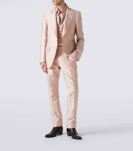 Silk charmeuse shirt