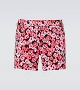Floral swim trunks