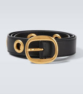 Leather belt