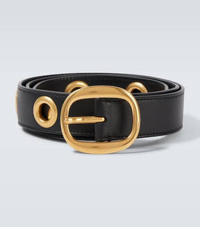Leather belt