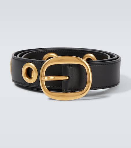 Leather belt