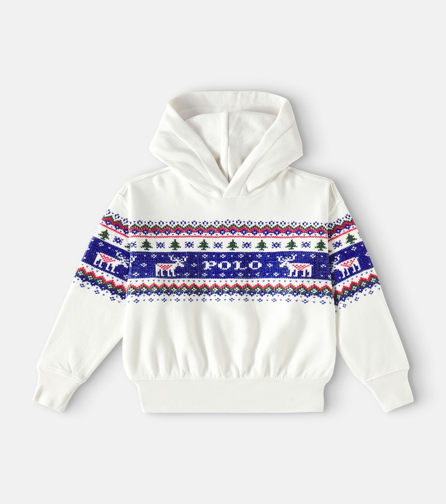 Cotton-blend sweatshirt
