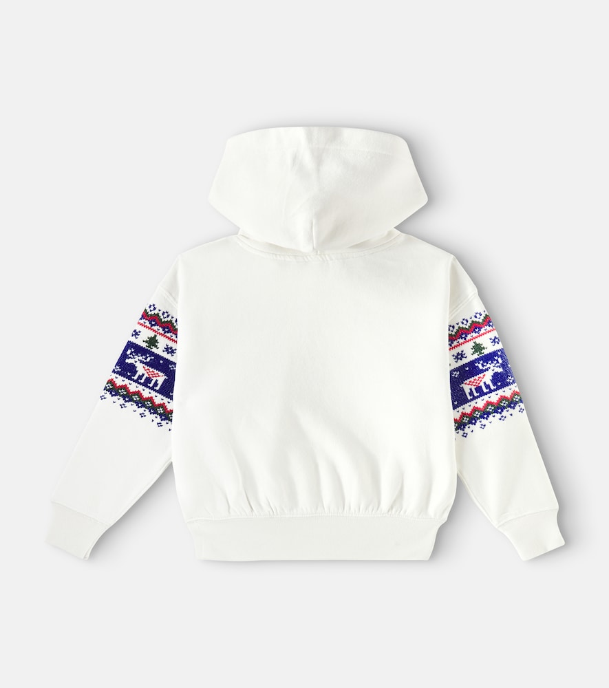 Cotton-blend sweatshirt