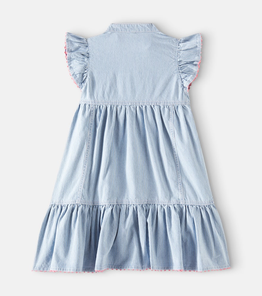 Wylie striped denim dress