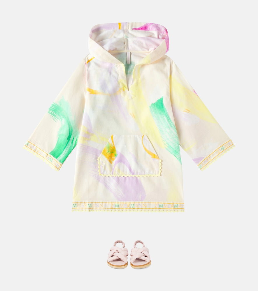 Everley cotton beach cover-up