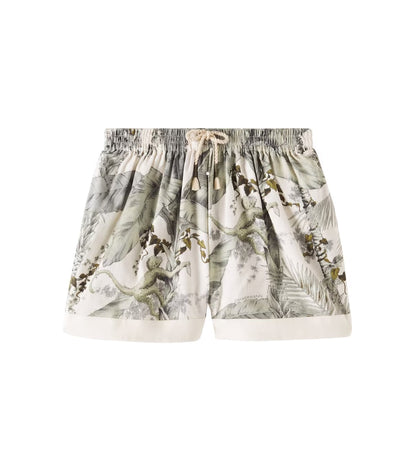 Wylie floral cotton shorts