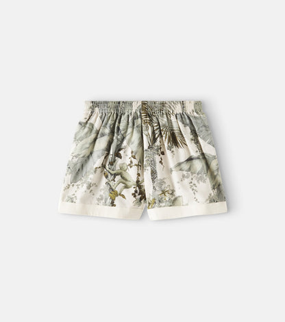Wylie floral cotton shorts
