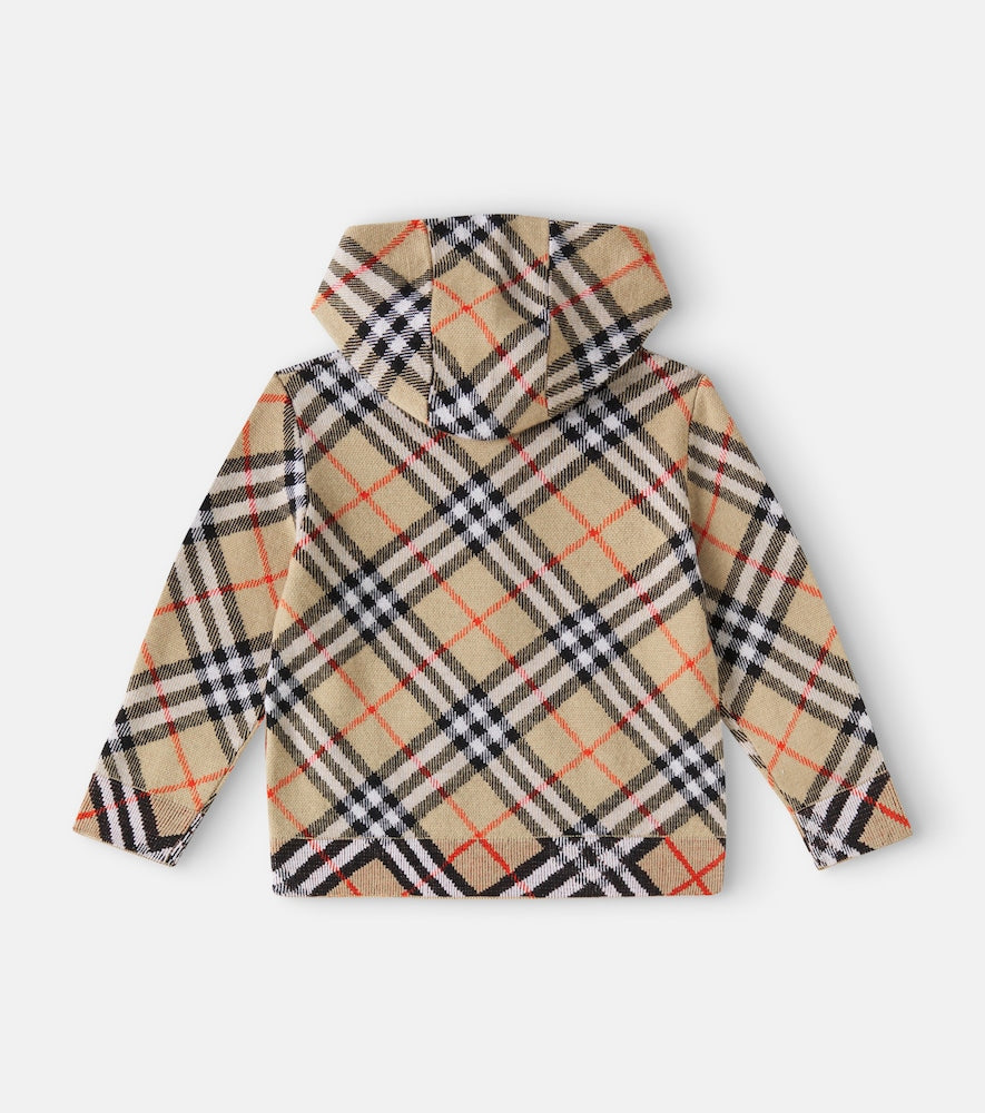 Burberry Check wool jacket