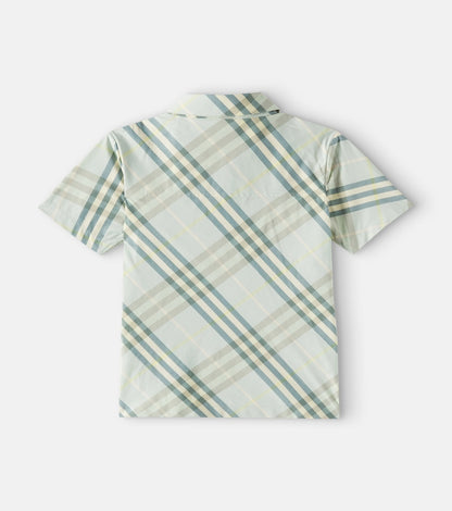 Burberry Check cotton polo shirt