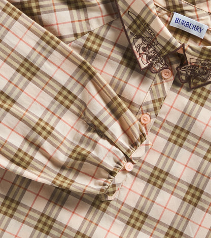 Burberry Check cotton blouse