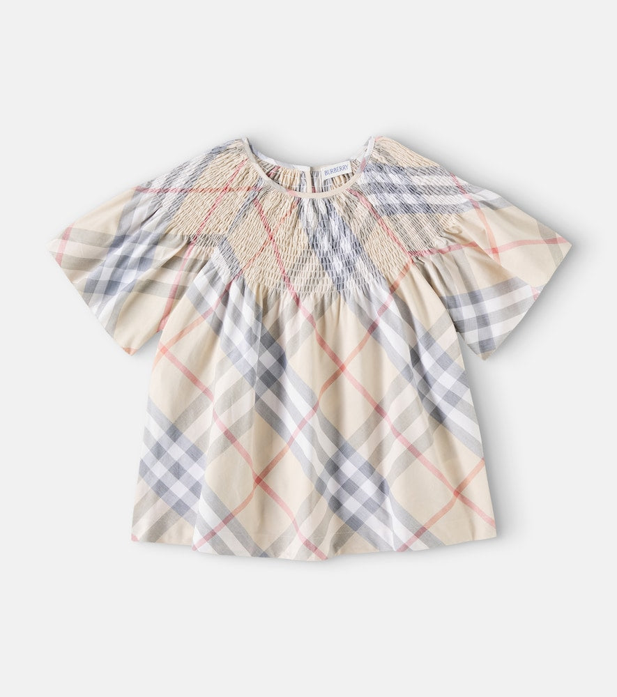 KG5 Cali checked cotton top