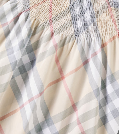 KG5 Cali checked cotton top
