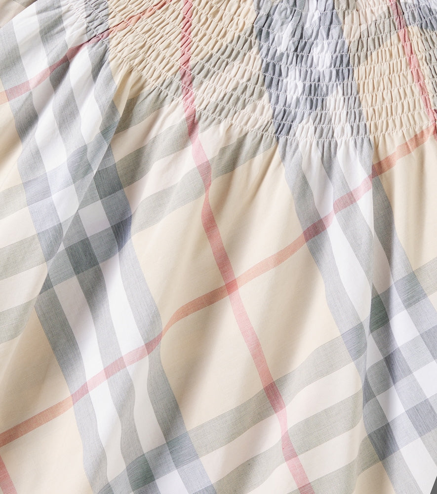 KG5 Cali checked cotton top