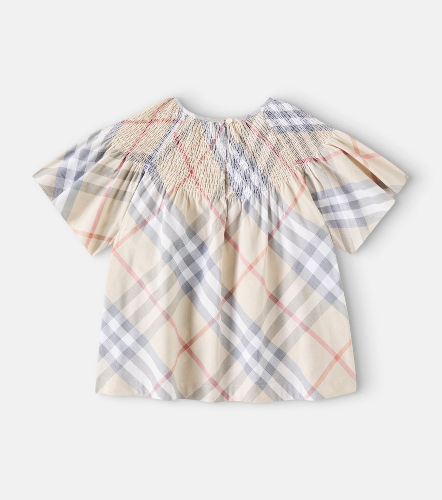 KG5 Cali checked cotton top