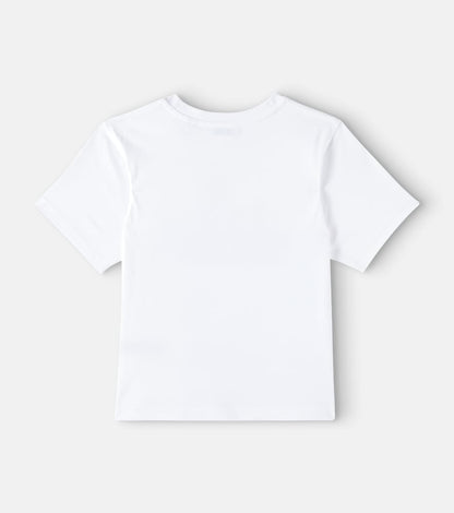 Printed cotton jersey T-shirt