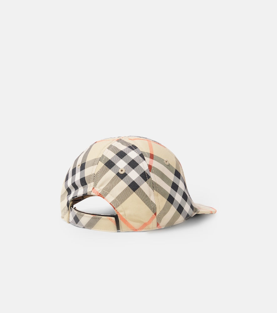 Burberry Check baseball cap