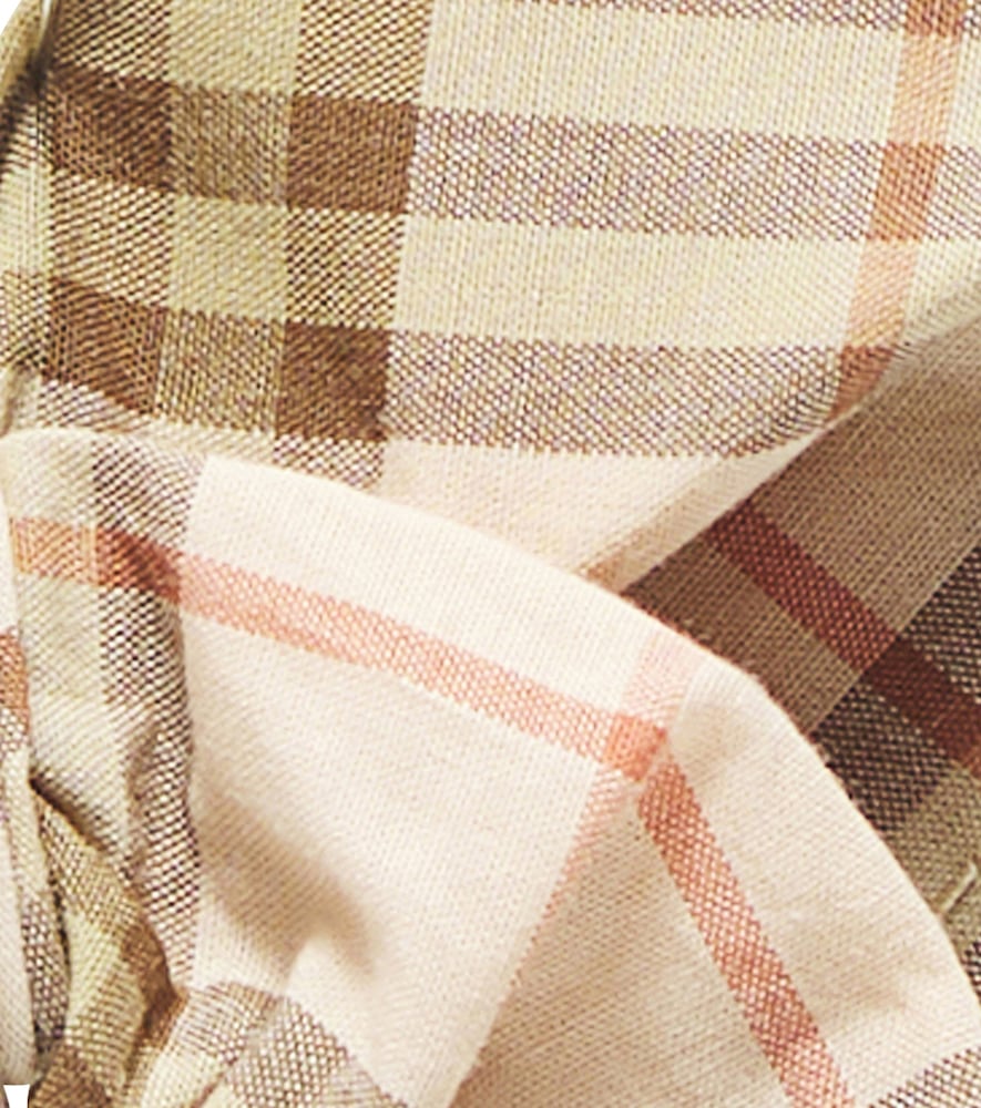 Burberry Check cotton scrunchie