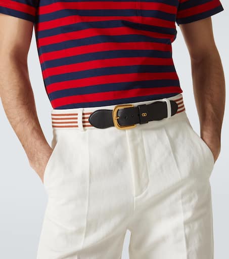 Striped belt