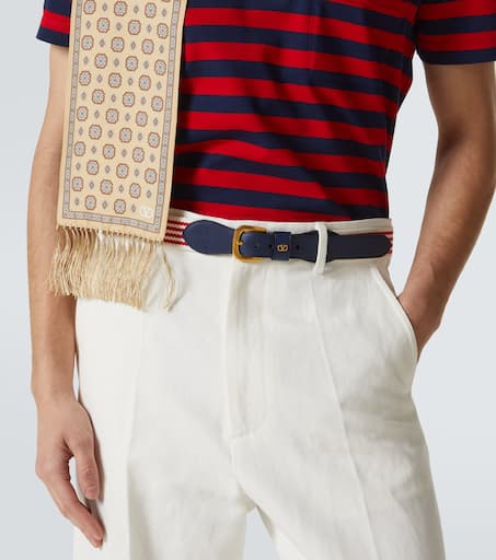 Striped belt