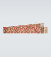 Paisley silk scarf