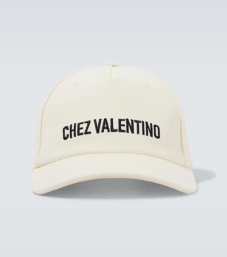 Chez Valentino cotton baseball cap