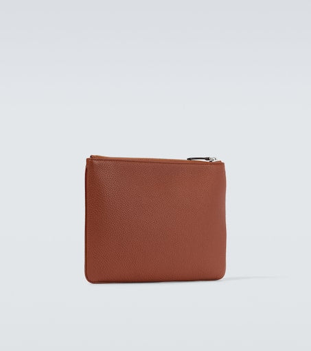 Rockstud leather pouch