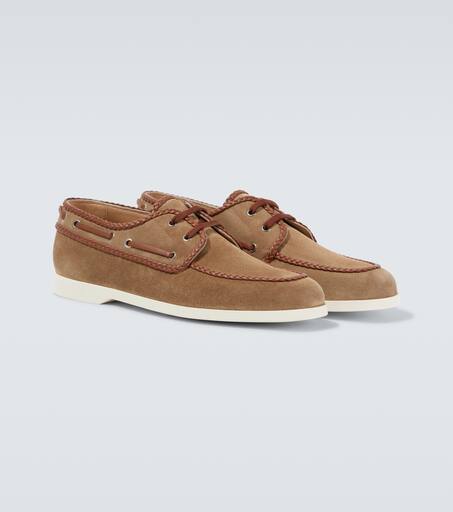 Palm Avenue leather boat shoes