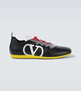 Chromathon VLogo Signature leather sneakers