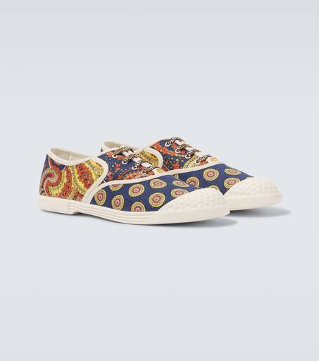 Bay By Bay VLogo denim sneakers