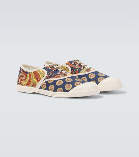 Bay By Bay VLogo denim sneakers
