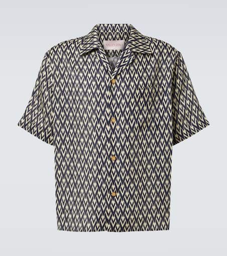 Toute La V linen shirt