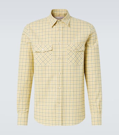 Checked cotton shirt
