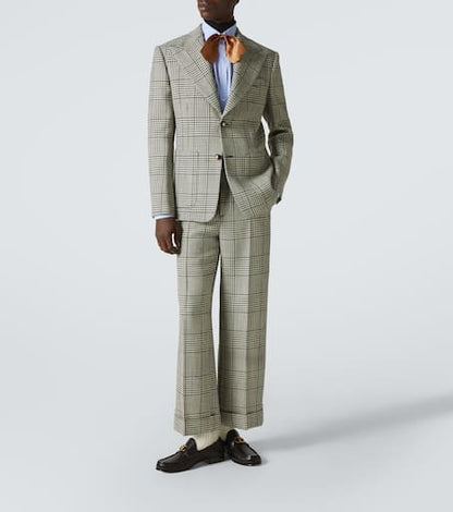 VLogo striped cotton shirt