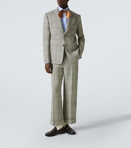 VLogo striped cotton shirt