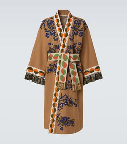 Embellished cotton cardigan