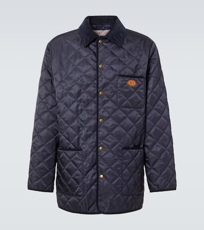 VLogo Signature quilted jacket