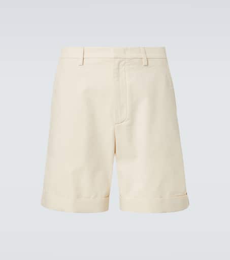 Denim Bermuda shorts